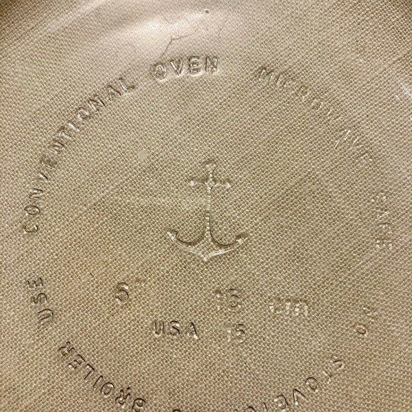 ANCHOR HOCKING  6" PIE 4 MINI PIE PLATES  CLEAR  FLUTED HANDLED CLEAR BAKEWARE - Picture 4 of 8